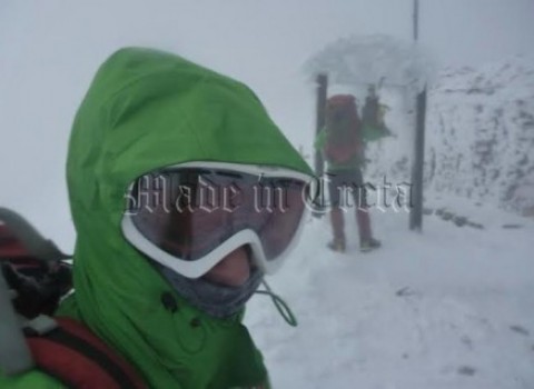 K2 Νίκος Μίλτος Καμπιτάκης χιόνια Ψηλορείτης 